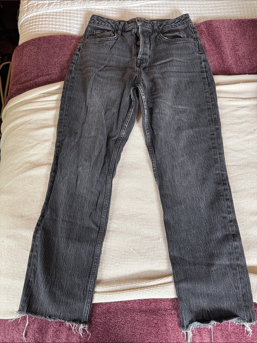 BDG Washed Black High-Rise Jeans